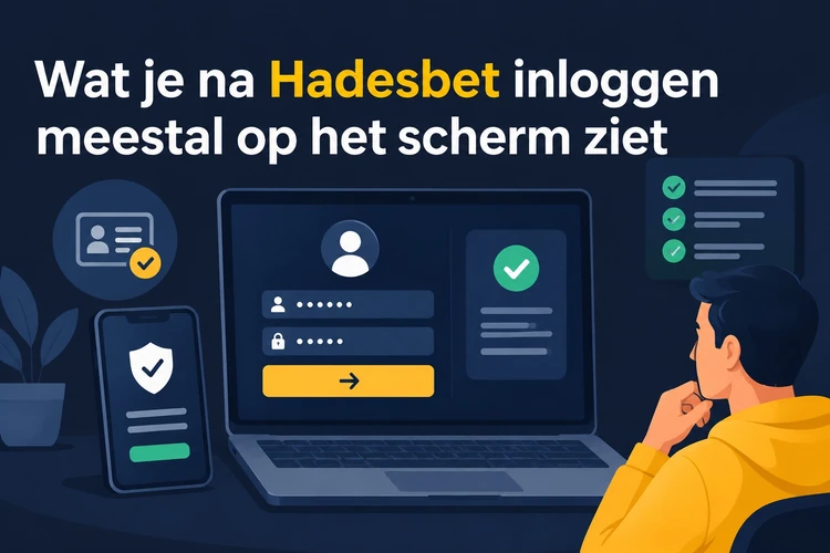 Wat je na Hadesbet inloggen meestal op het scherm ziet